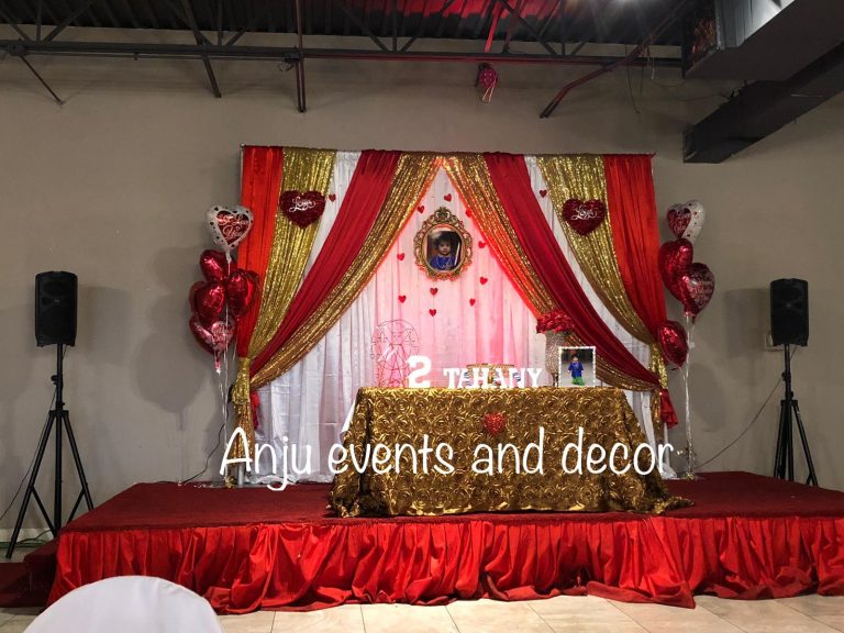 Boy 2nd birthday decorations at Chennai Express Restaurant In Alpharetta  GA