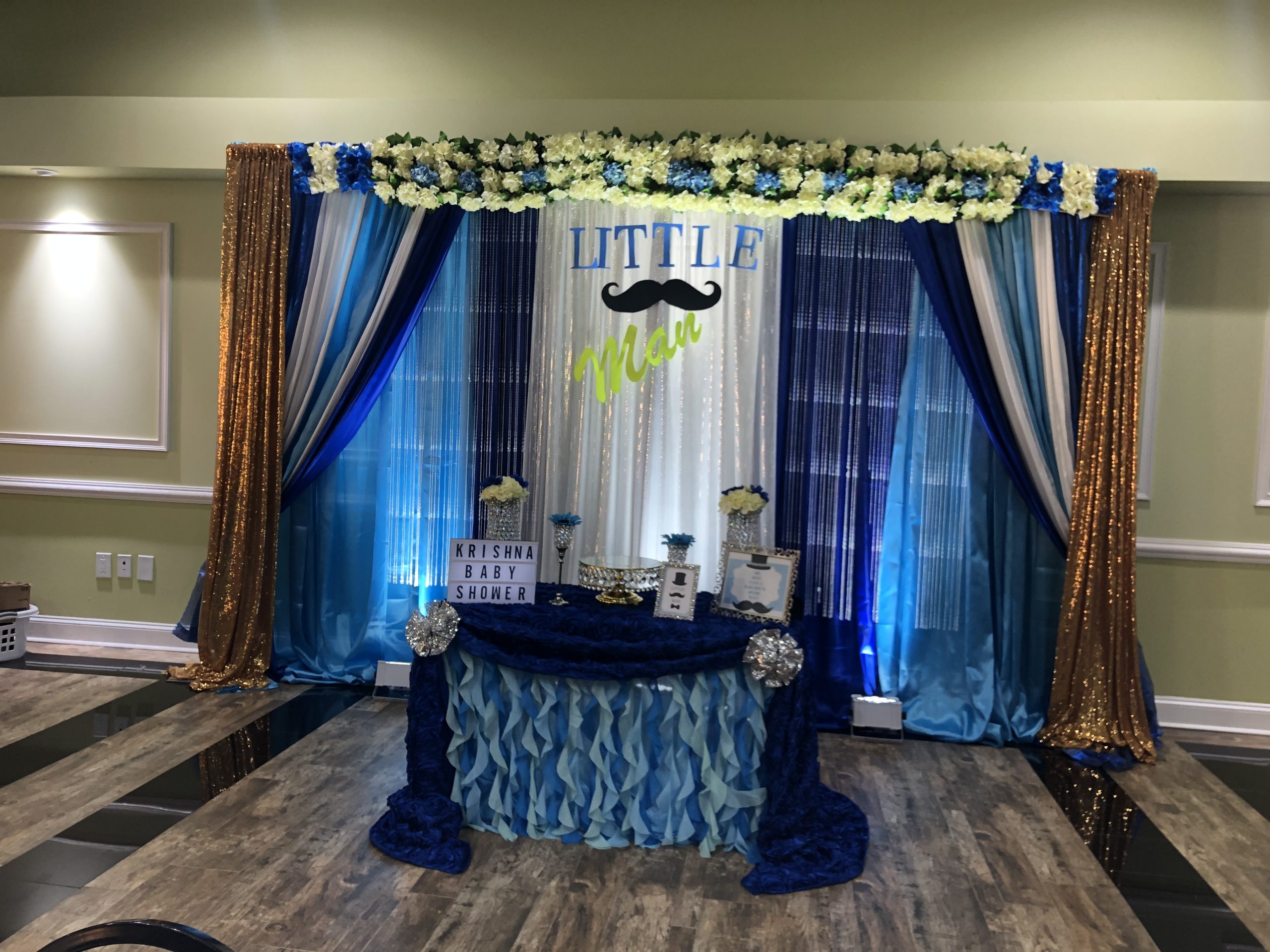 Baby Shower Decorations – In Sanatan Mandir , Smyrna Atlanta