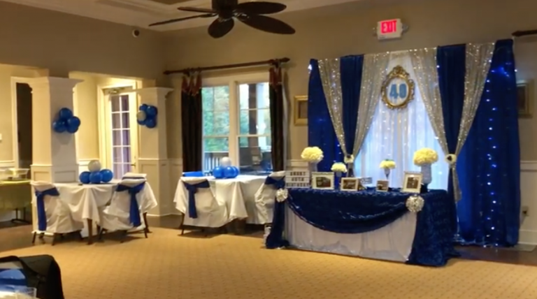40th birthday Decorations in Atlanta  , Alpharetta