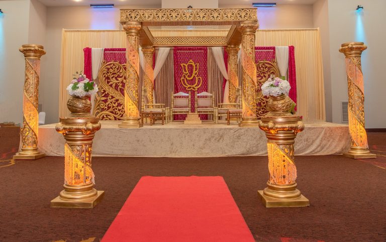 Wedding Decorations @ Shakti Temple Atlanta.