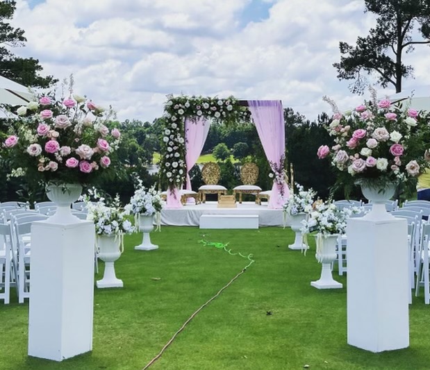 Wedding decor @ TPC Country Golf Club in Atlanta