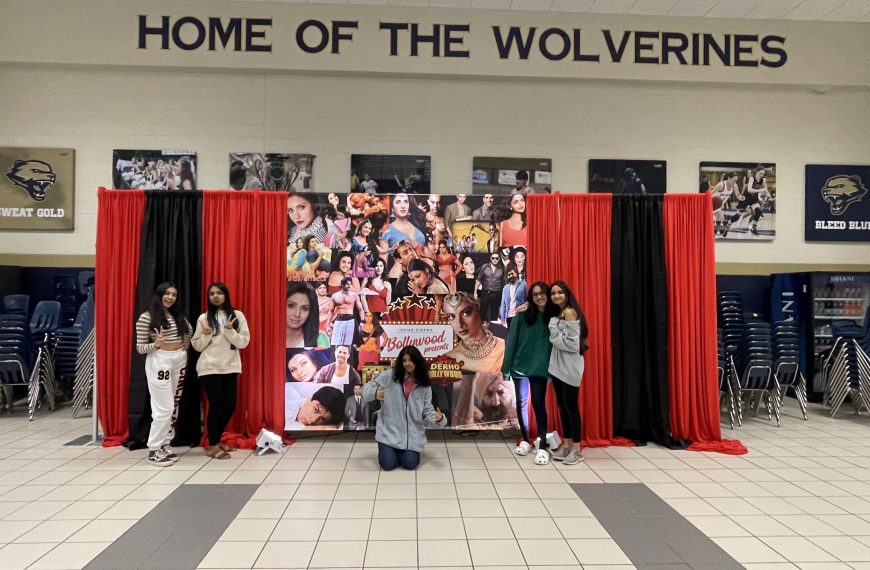 High school Bollywood night